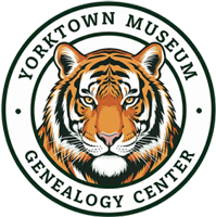 Home Yorktown Museum Genealogy Center Logo | Web Design Collaboration by Art Spot Varna