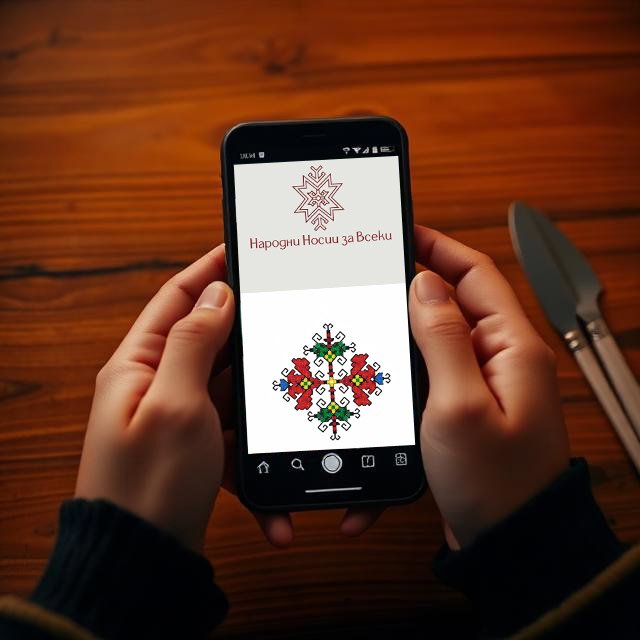 Народни Носии за Всеки Mobile App Design | Responsive Branding by Art Spot Varna